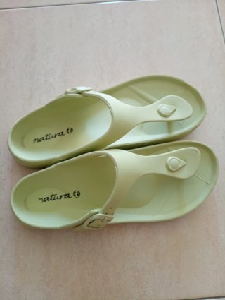 Sandalias Natura Verdes