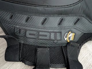 Protecciones Rodilla y Pierna Moto Negra