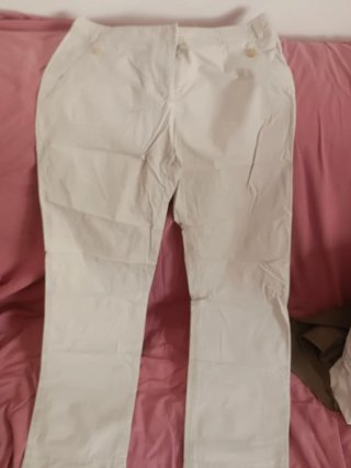 Pantalones Marc O'Polo Beige Mujer
