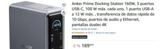 USB Docker Hub 14 en 1 USB-C 10Gbps 2 x HDMI