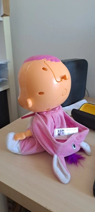 Bebé Llorón Grande Rosa