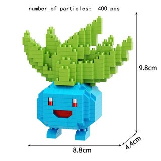 Pokémon Oddish figura de bloques