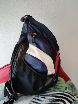 Mochila Speedo Team Master 35L Azul/Roja