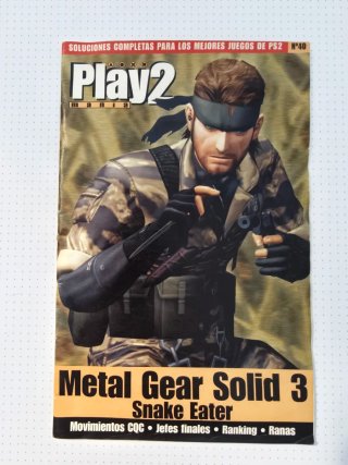 Mini Guía Metal Gear Solid 3 PS2 N°40