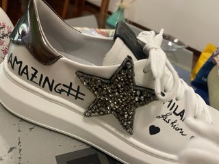 Sneakers donna  in pelle n.40  GIO+