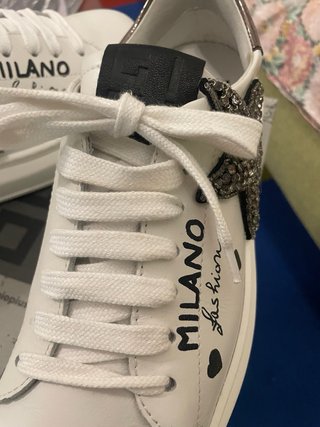 Sneakers donna  in pelle n.40  GIO+