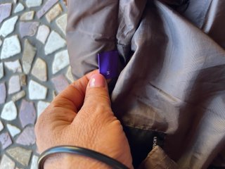 Giubbotto uomo marrone imbottito