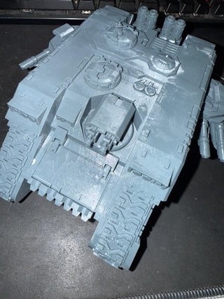 Tanque gris para wargames