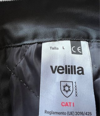 Pantalón de trabajo Velilla gris forrado