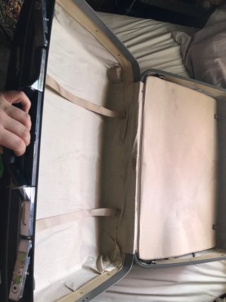 Maleta Samsonite dura grande 23 kg cuero