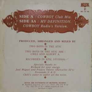 Vinilo The Joker's - Cowboy