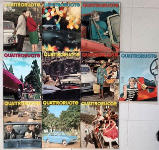 Quattroruote 1963 – Lotto 10 numeri (1–5, 7–10, 12