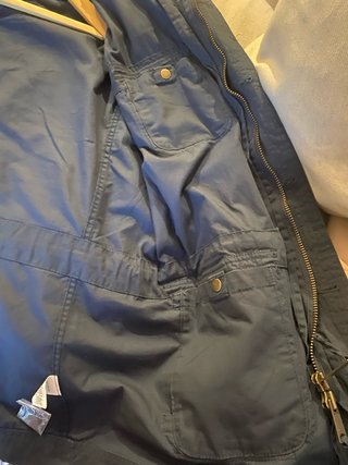 Parka Silbon Entretiempo Azul