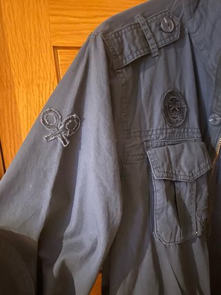 Parka Silbon Entretiempo Azul