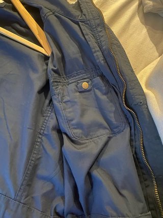 Parka Silbon Entretiempo Azul