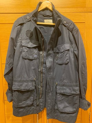 Parka Silbon Entretiempo Azul