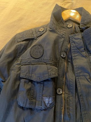 Parka Silbon Entretiempo Azul
