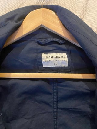 Parka Silbon Entretiempo Azul