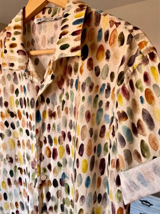 Camisa de Zara estampada