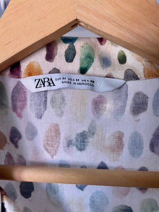 Camisa de Zara estampada