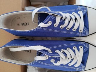 Scarpe sportive donna blu e bianche