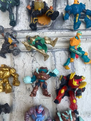 Lotto 12 Action Figures Vintage 15 pezzi