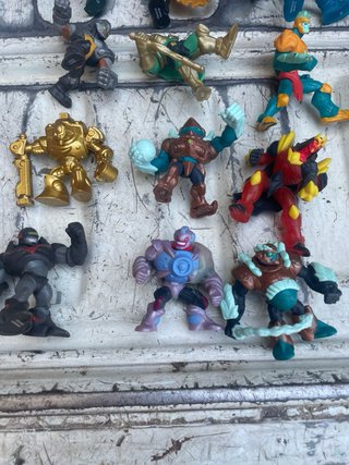 Lotto 12 Action Figures Vintage 15 pezzi