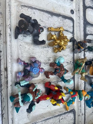 Lotto 12 Action Figures Vintage 15 pezzi
