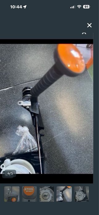 Tapa arranque Stihl BR 800 C sopladora