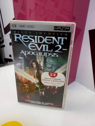 Videojuego PSP resident evil 2 apocalipsis