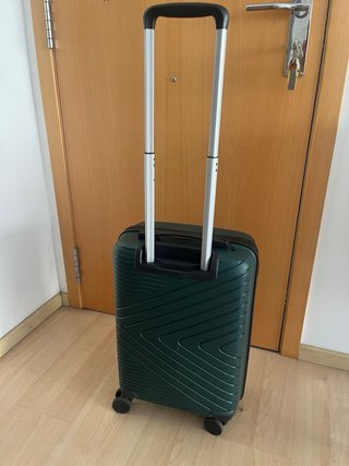 Maleta Misako verde como nueva