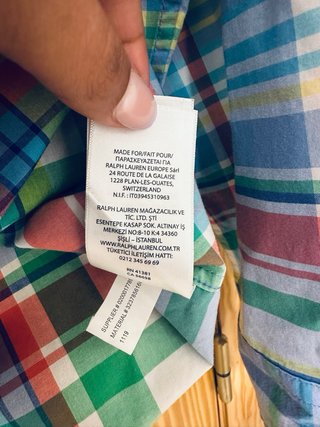 Camisa Polo Ralph Lauren Talla 14-16