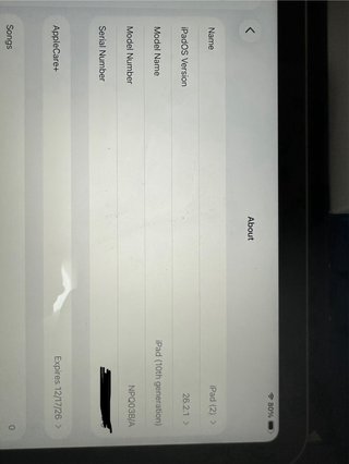 iPad 10ª Gen 64GB Plata
