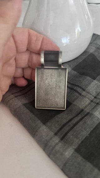 Colgante Piel y Metal