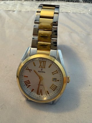 Reloj Festina Mujer Oro y Plata  Modelo F16794