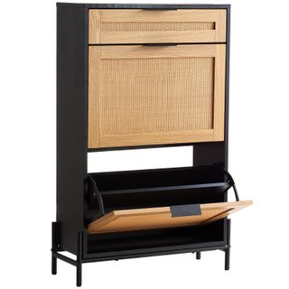 Scarpiera Organizzatore 2 Cassetti Ribaltabili