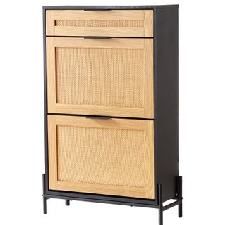 Scarpiera Organizzatore 2 Cassetti Ribaltabili
