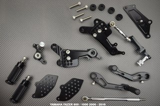 Estriberas retrasadas YAMAHA FAZER 800 1000 2006