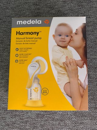Sacaleches manual Medela Harmony