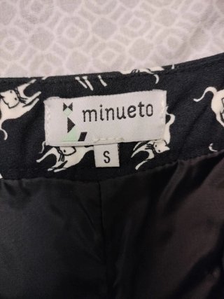 Falda estampada gatos talla S