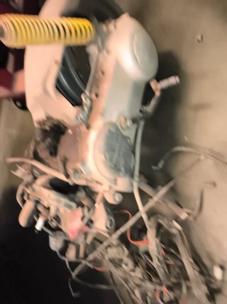 Motor Aprilia SR Piaggio
