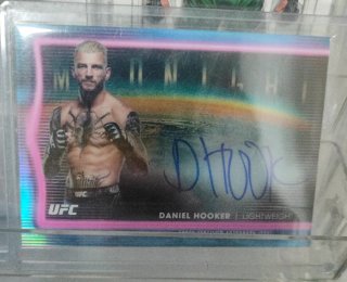 Lote 3 cartas Topps UFC