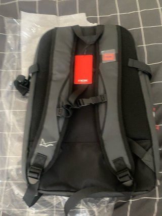 MOCHILA NOX OPEN SERIES BLACK/RED
