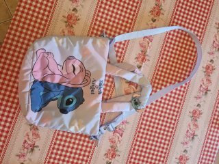 Borsa Stitch e Angel Disney
