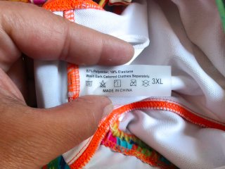 Trikini estampado tropical