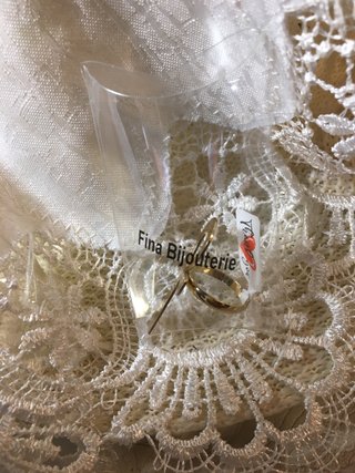 Anillo Ankh Egipcio Dorado Nuevo