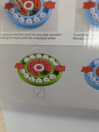 Plato interactivo para mascotas Pet pizza