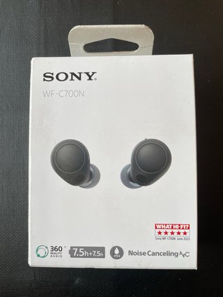 Auriculares Sony WF-C700N Negros/Grises