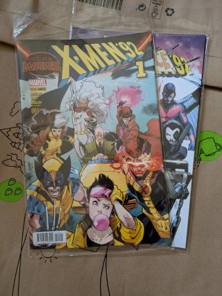 X-Men pack comics