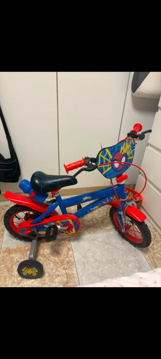 Bicicleta infantil Spiderman